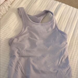 Lavender Lululemon Cropped Tank